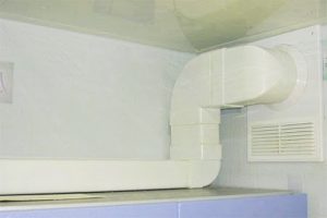 Установка воздуховода для кухонной вытяжки в Козельске